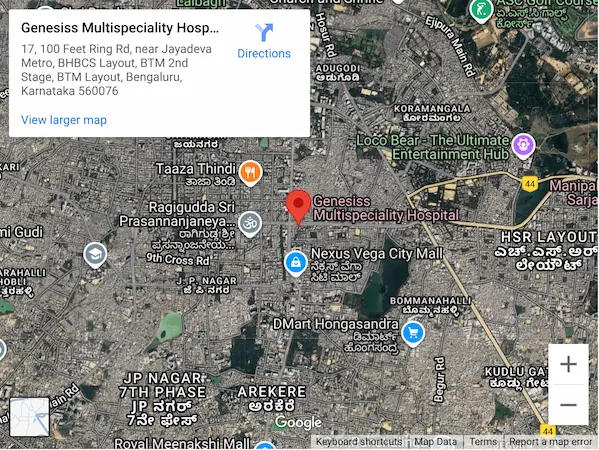  17, 100 Feet Ring Rd, near Jayadeva Metro, BHBCS Layout, BTM 2nd Stage, BTM Layout, Bengaluru, Karnataka 560076 map