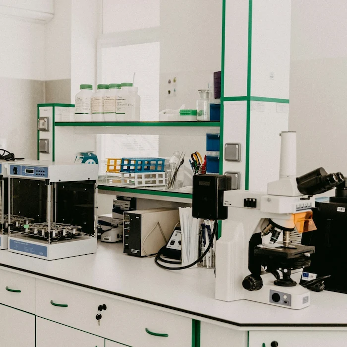 Advanced medical laboratory at Genesiss Multi-Speciality Hospital