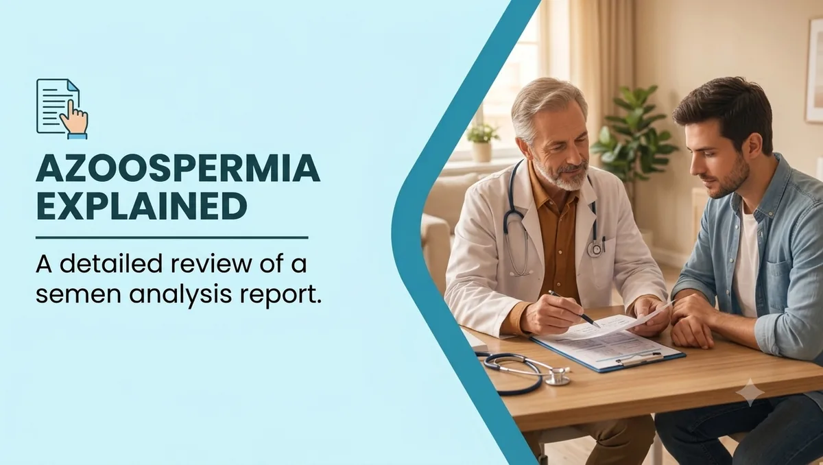 Blog post image for Azoospermia: What Does "Zero Sperm Count" Mean? Causes and Treatment | Bangalore