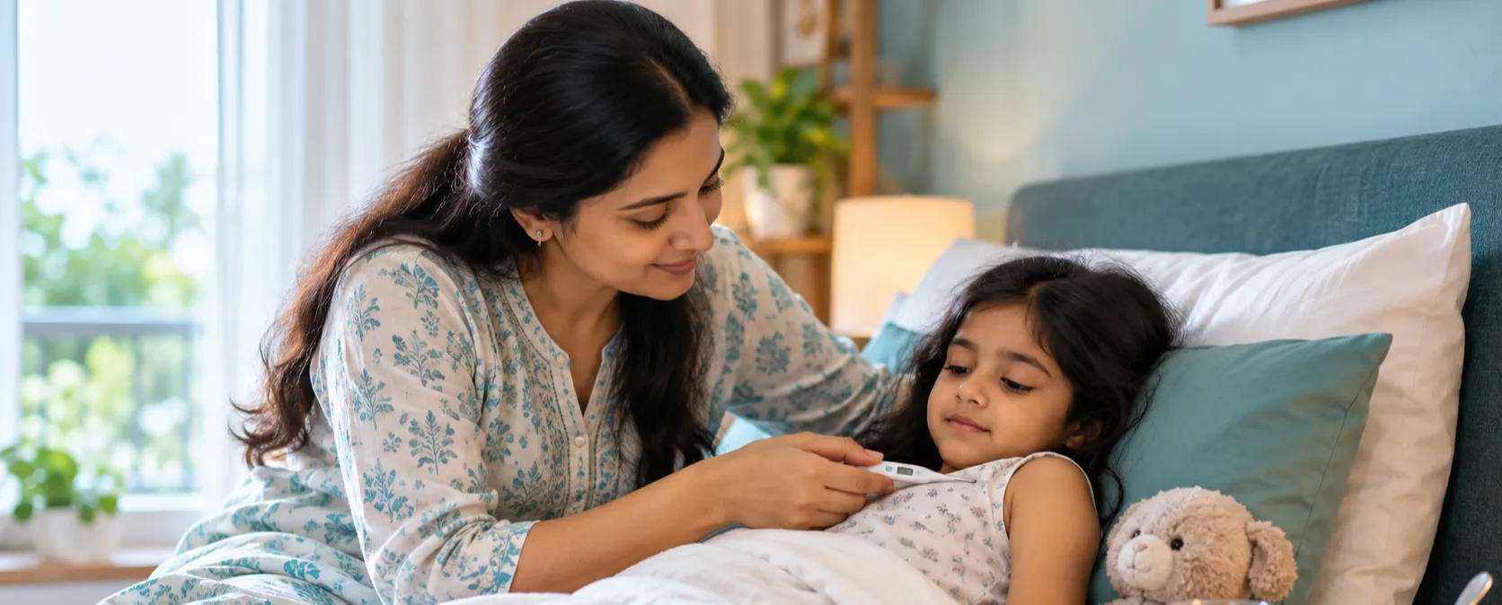 Blog post image for How to Reduce Fever in a Child Naturally: Safe Home Care Guide